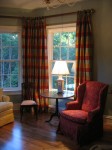 Silk Plaid Curtains