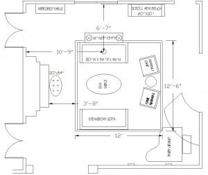 example of a furniture plan