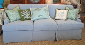 Summer aqua and green pillows Summer aqua and green pillows