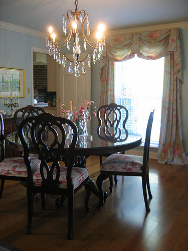 British Colonial Dining Room