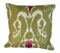 Ikat pillow from PillowFolly.com