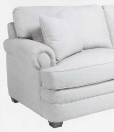 Round Arm with  T-Cushion emphasizes comfort.